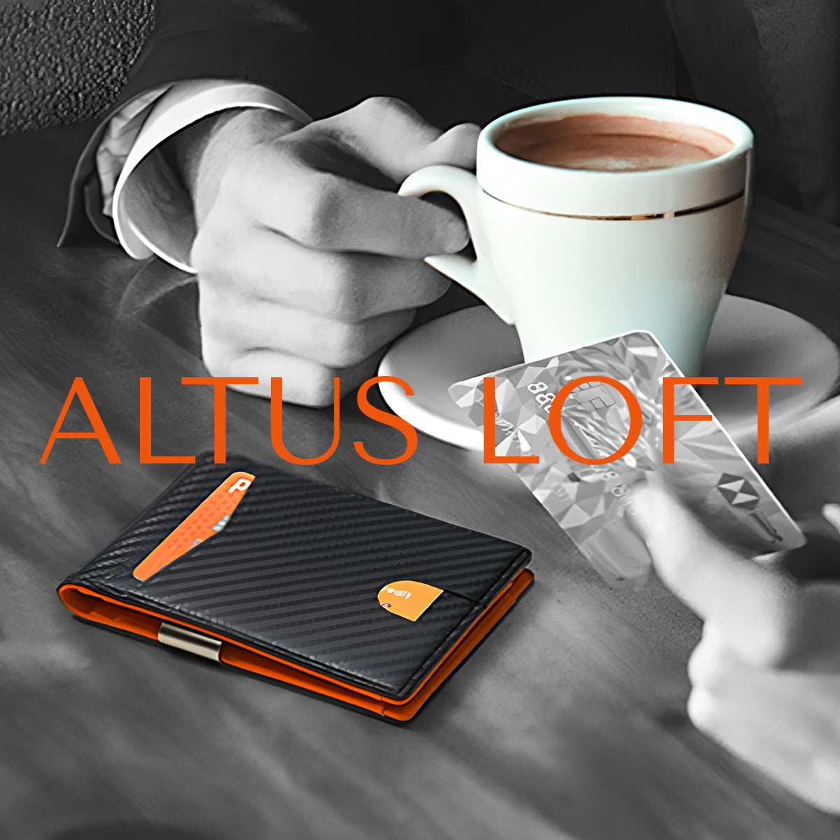 Minimalist Men's Ultra-Thin RFID Blocking Wallet