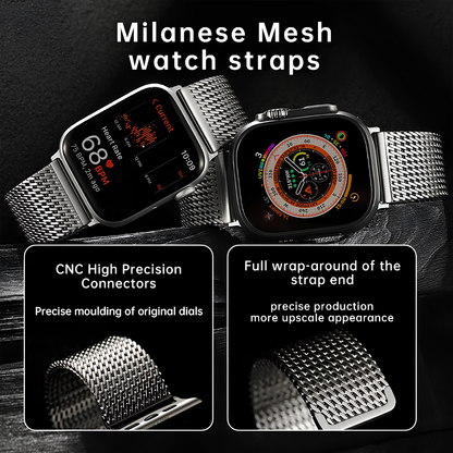 ALTUS Mesh Strap - Steel Mesh Band For Apple Watch