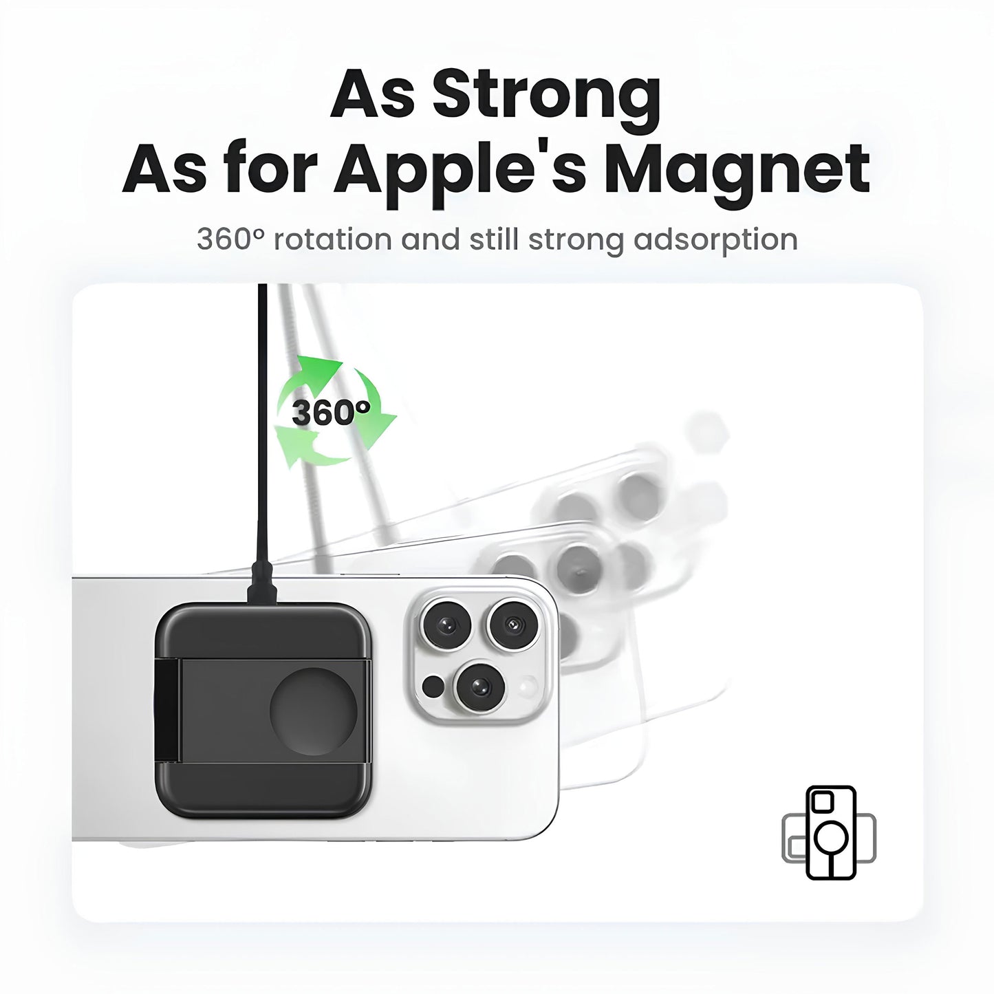 AeroSync Voyage 2-in-1 MagSafe Charging Stand