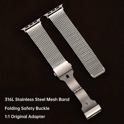 ALTUS Mesh Strap - Steel Mesh Band For Apple Watch