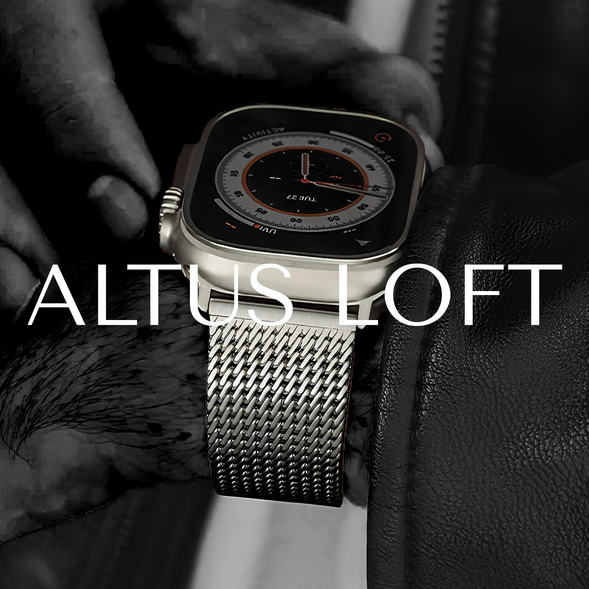 ALTUS Mesh Strap - Steel Mesh Band For Apple Watch