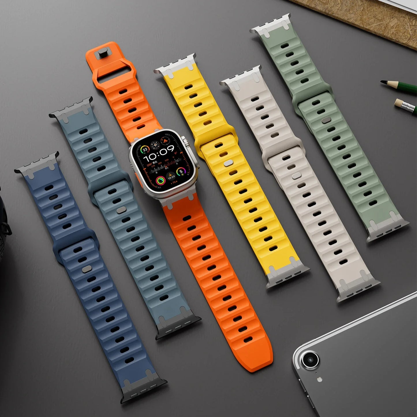 Sports QuickStrap - Silicone Apple Watch Strap
