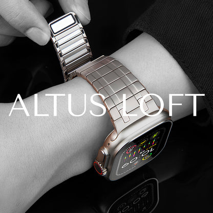 Magnetic ALTUS Stainless Steel Band for Apple Watch