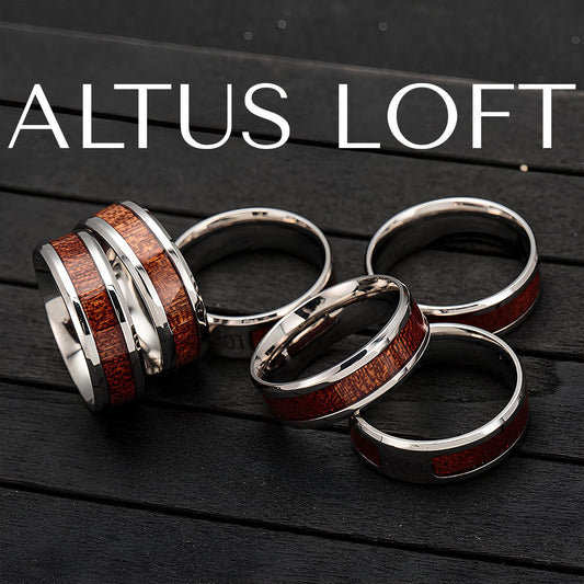 Men's Ancient Oak Celtic Ring - ALTUS LOFT - ALTUS LOFT - 6 - Cross - Men's Ancient Oak Celtic Ring - CJLX168390301AZ