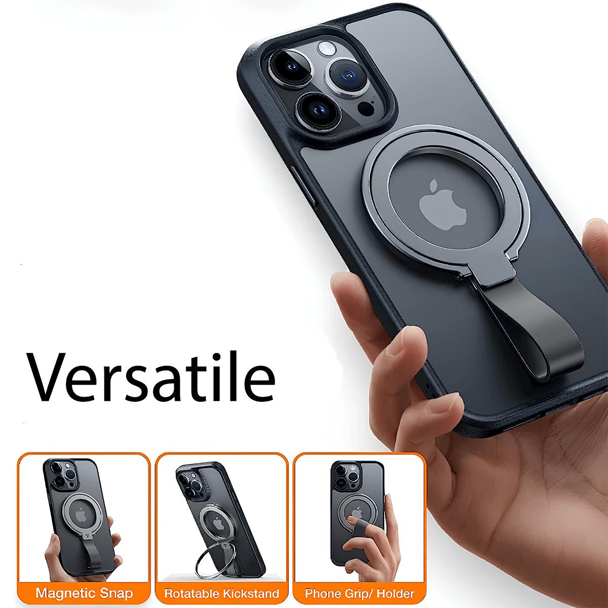 MagRotate - ALTUS LOFT - ALTUS LOFT - Silver & Orange - - MagRotate - 1005006286504311-silver-1